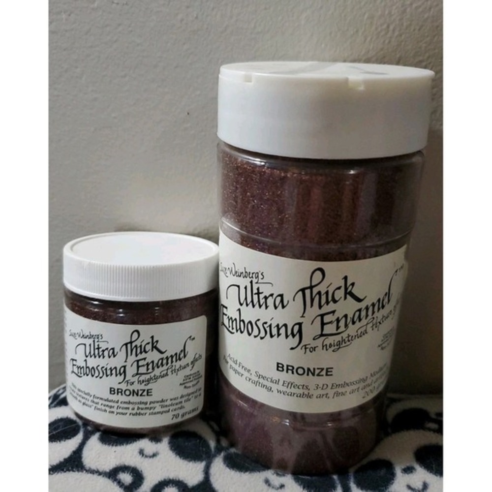 Suze Weinberg Ultra Thick Embossing Enamel‎ Powder 2 Containers Bronze